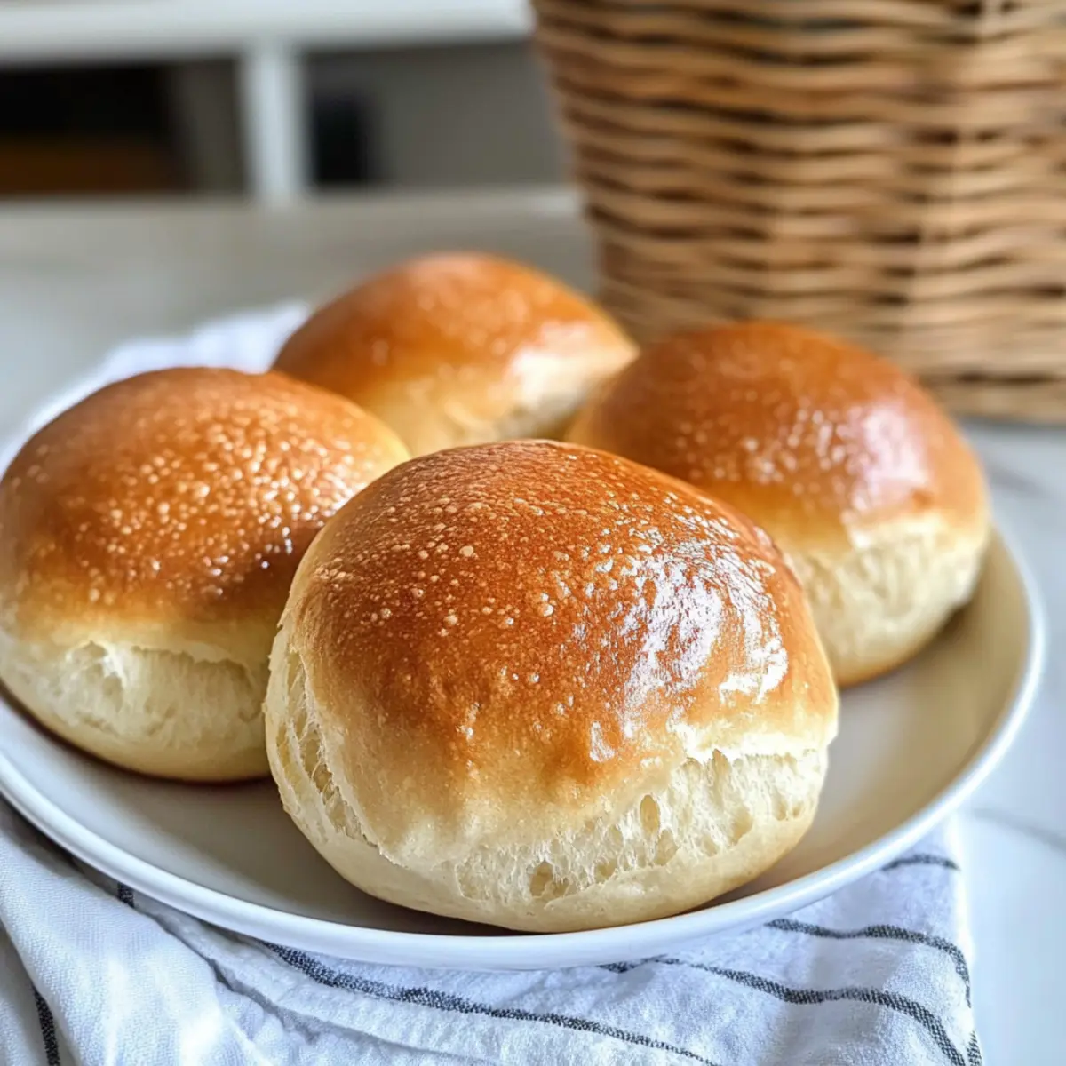 Kruste Deutsche Brötchen