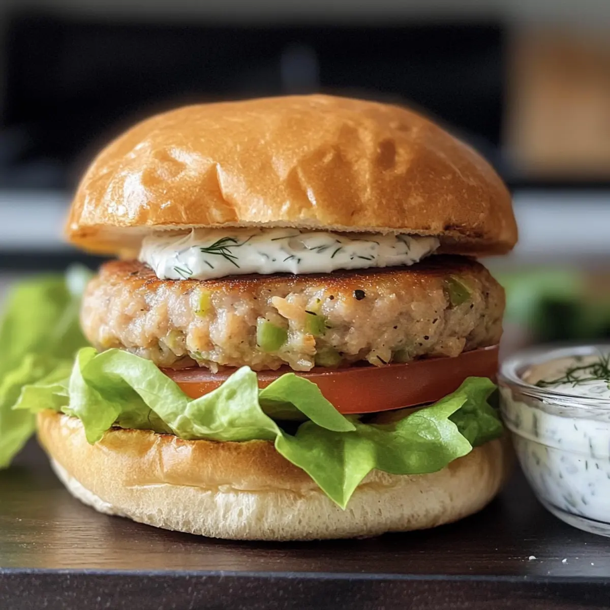 Einfache Thunfischburger