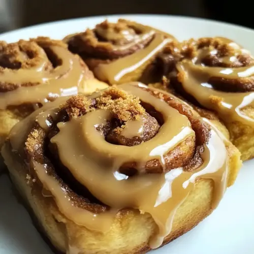 Biscoff-Kekse-Butter Zimtschnecken