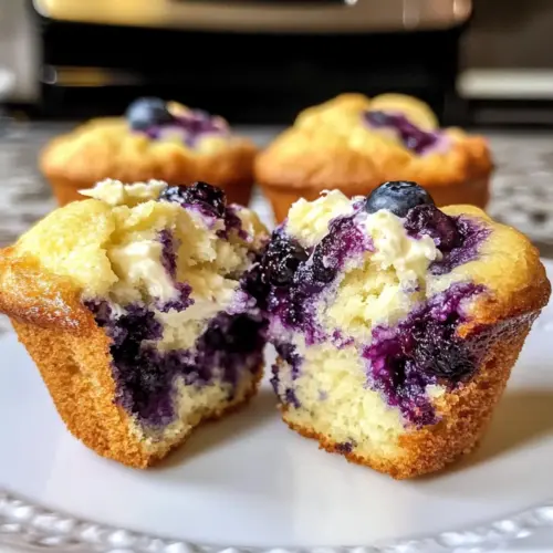 Heidelbeer-Frischkäse-Muffins
