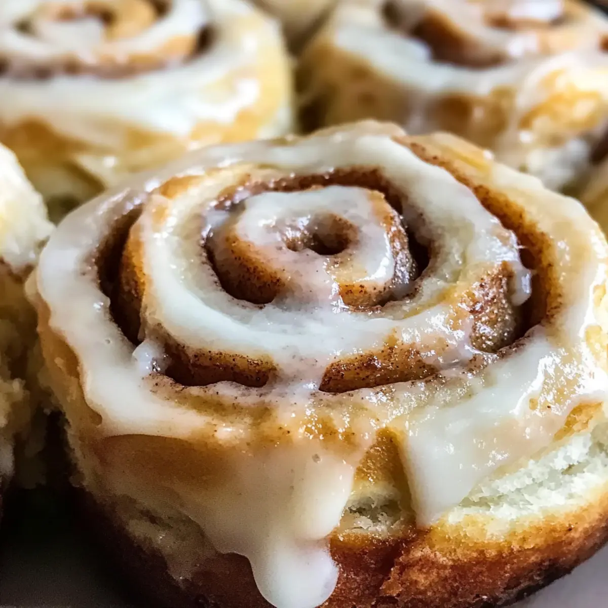 Fluffige Backwaren-Zimtrollen