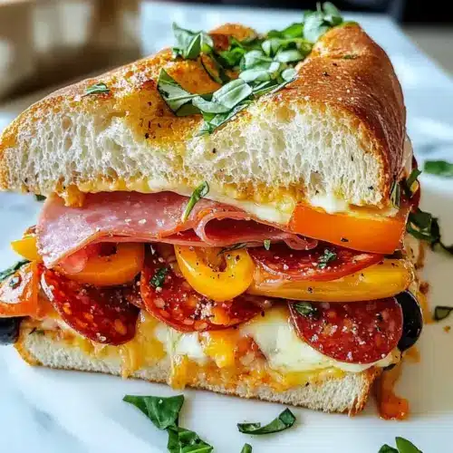 Gebratene italienische Grinder-Sandwiches