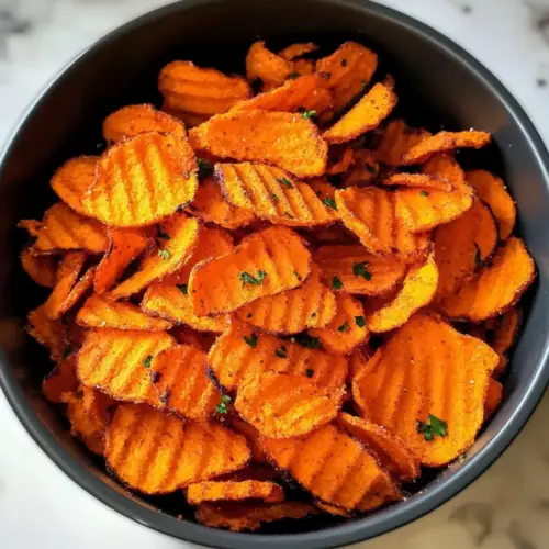 Luftfritteuse Karottenchips Rezept