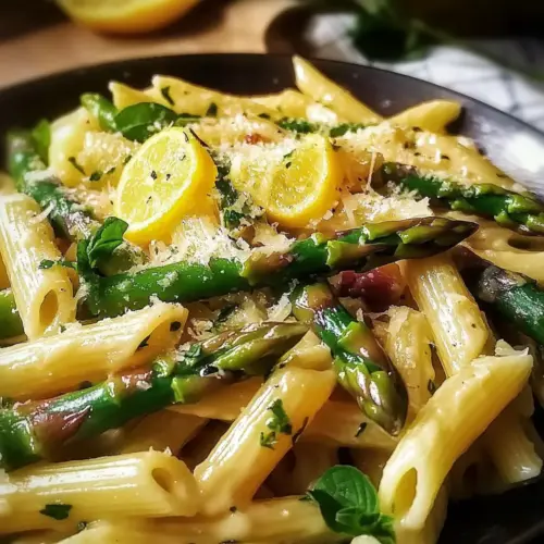 Spargel & Zitronenpasta