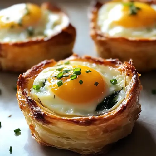 Gebratene Eier Napoleon