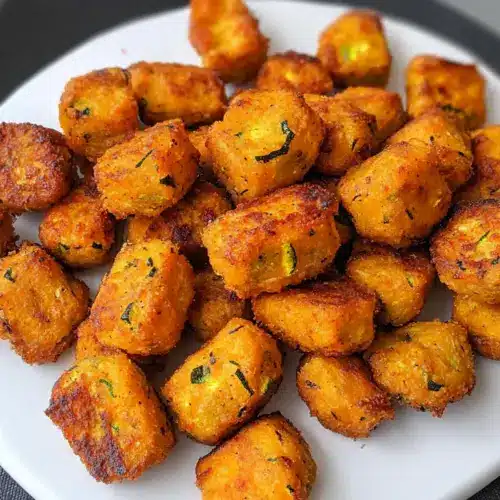 Gebackene Süßkartoffel-Zucchini-Tots