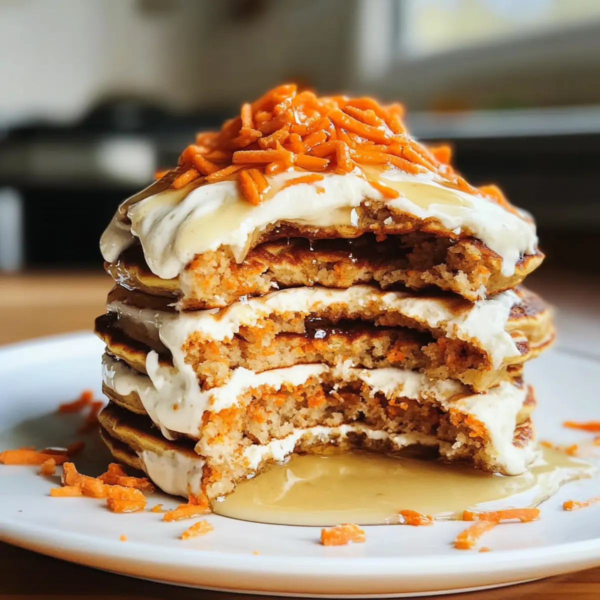 Karottenkuchen Protein Pfannkuchen Rezept