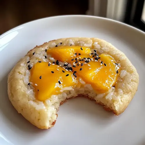 Mango Klebreis Kekse