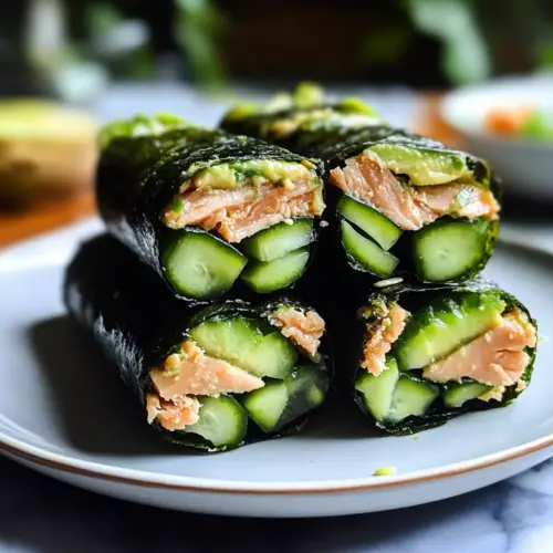 Nori-Wraps mit Paleo-Thunfischsalat