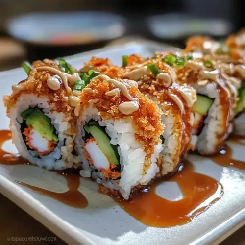 Spinnenrolle Sushi