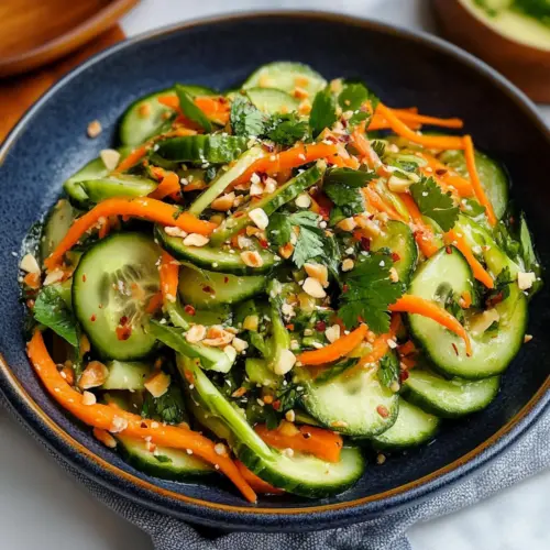 Vietnamese Gurken- und Karottensalat